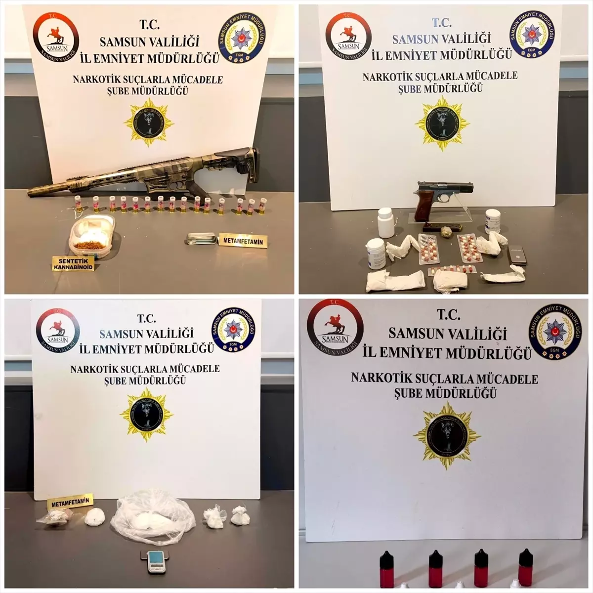 Samsun\'da Uyuşturucu Operasyonu: 5 Gözaltı