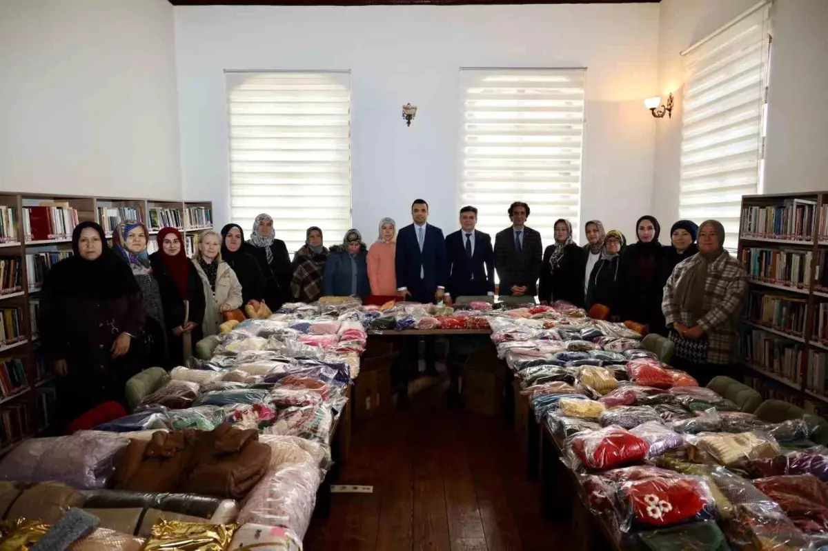 Söğütlü kadınlardan Sevgi Evlerindeki çocuklara anlamlı destek