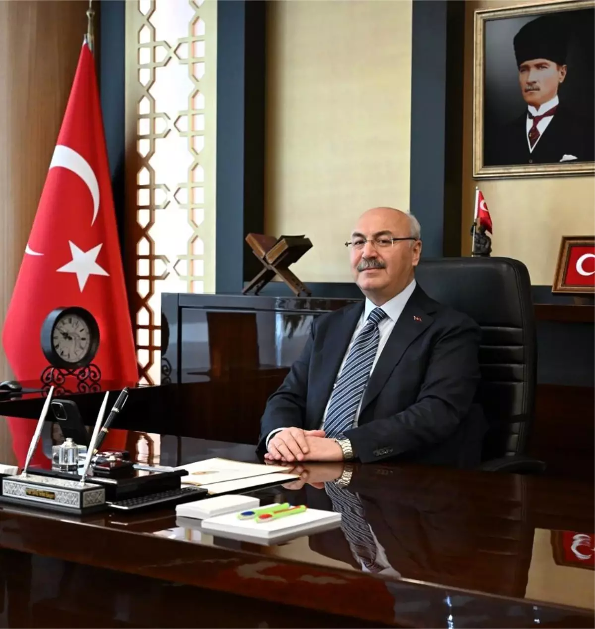 Vali Köşger; "Ata\'mızın ziyaretinin taşıdığı tarihî ve manevi değer, nesilden nesle aktarılmaya devam etmektedir"