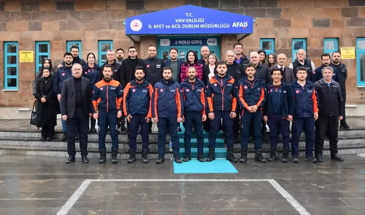 Van\'da Deprem Yönetimi Programı