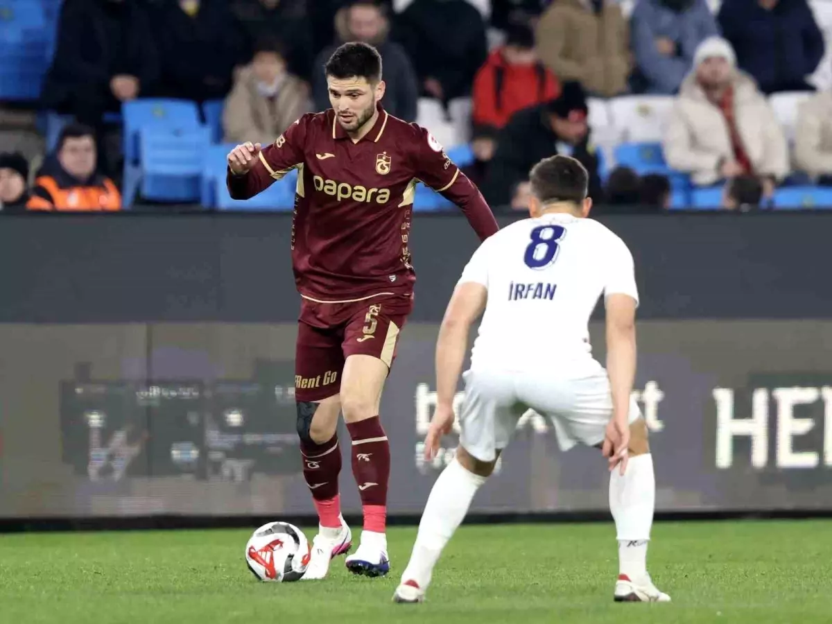 Trabzonspor - Fethiyespor Maçında İlk Yarısı Beraberlik