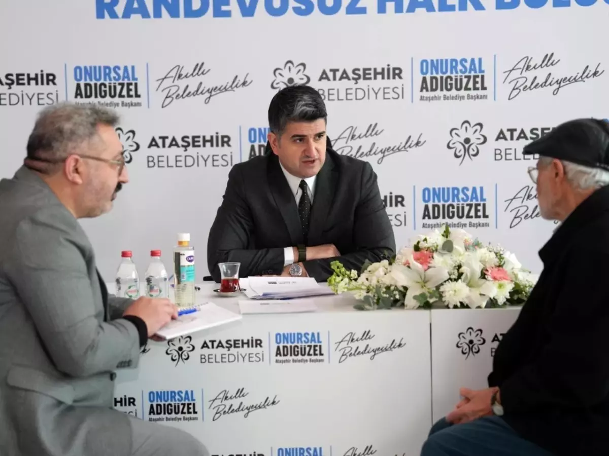 Ataşehir\'de halk buluşmalarının altıncısı düzenlendi