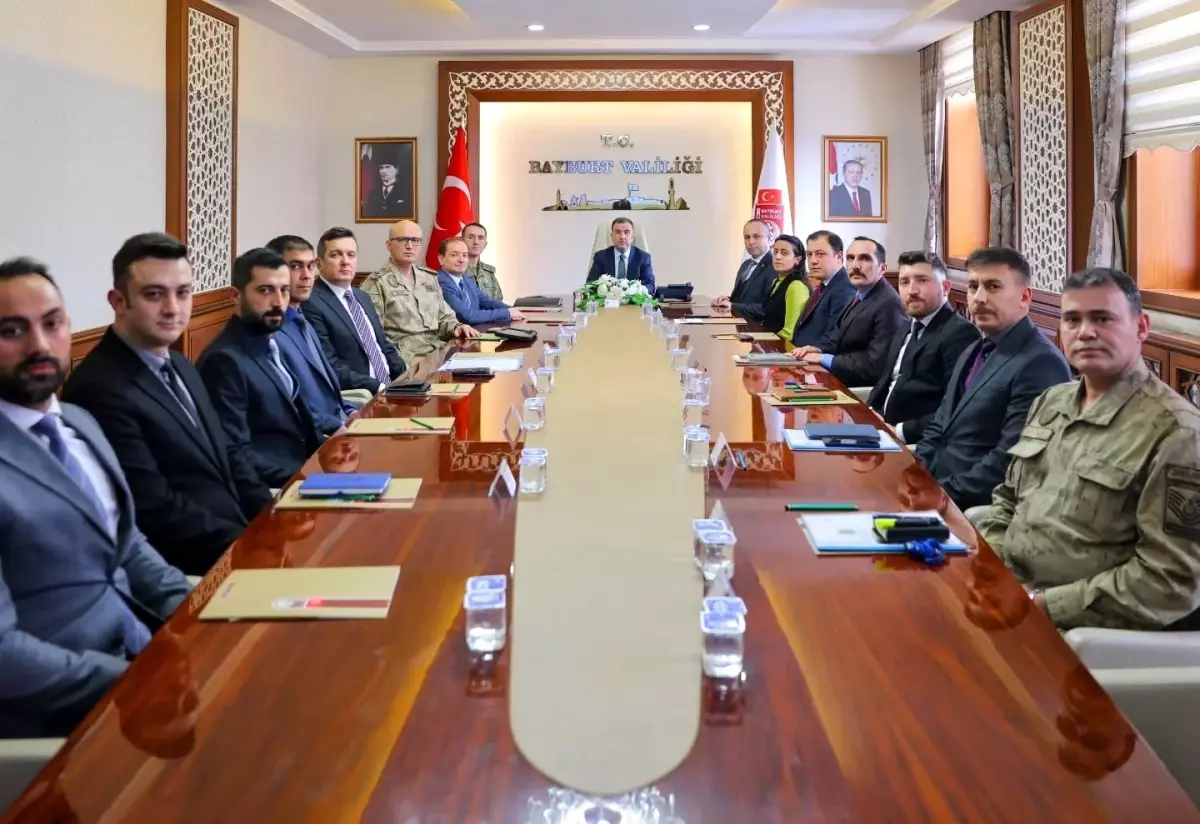 Bayburt\'ta Güvenlik Toplantısı