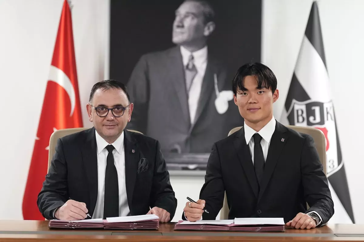Beşiktaş, Hyeongyu Oh transferini KAP\'a bildirdi! İşte ödenen bonservis bedeli