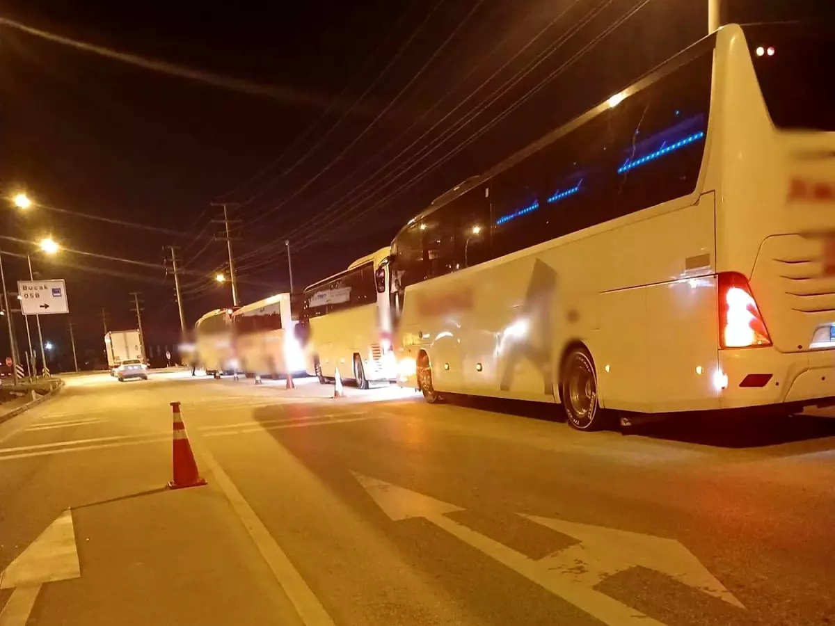 Burdur\'da Trafik Denetimi: 4 Ceza Uygulandı
