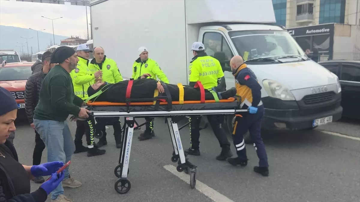 Orhangazi\'de Motosiklet Kazası