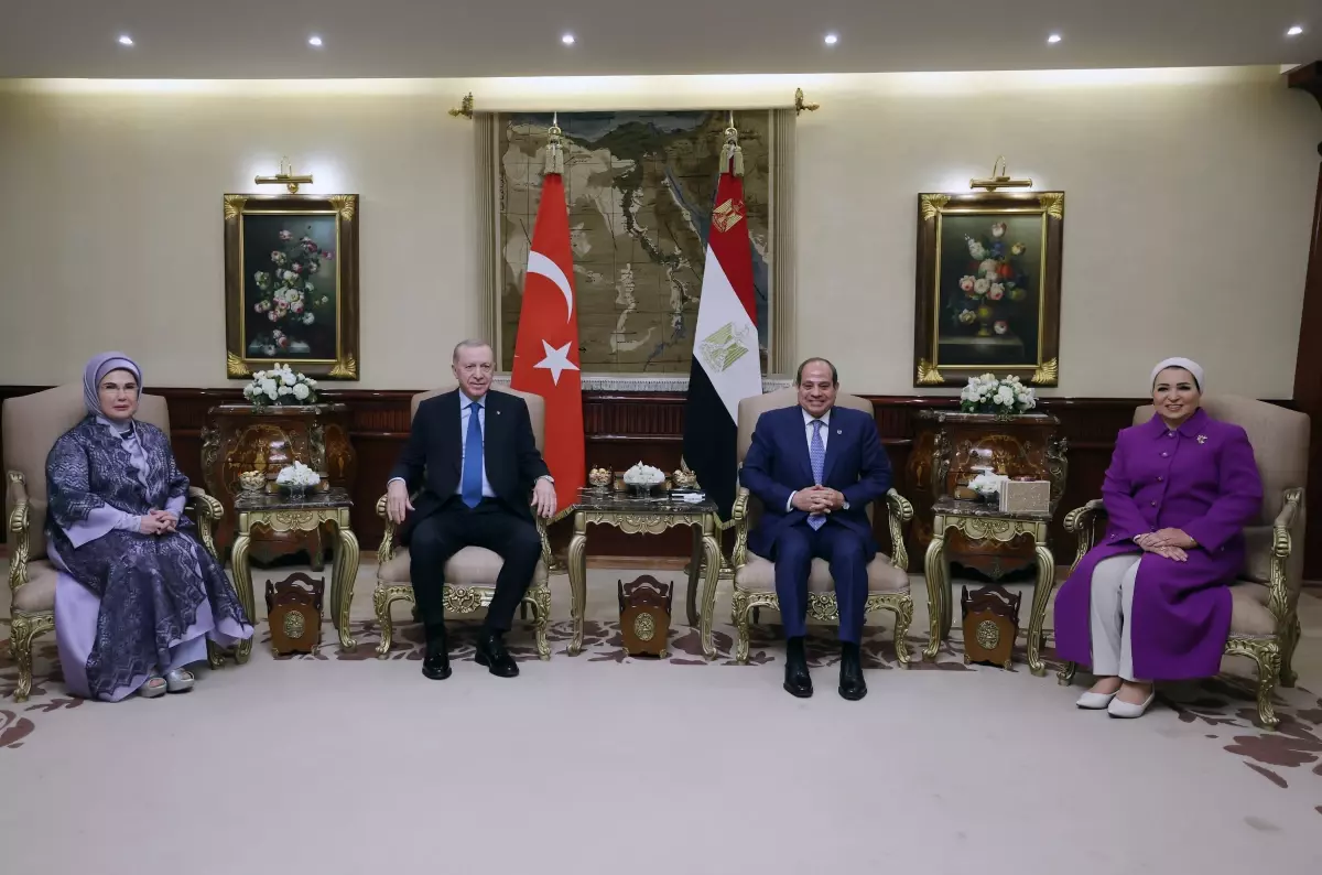 Cumhurbaşkanı Erdoğan Mısır\'a Gitti