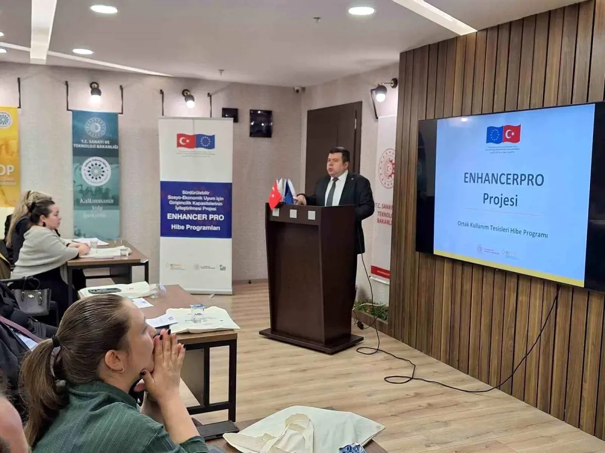 ENHANCER PRO ortak kullanım tesisleri hibe programı paydaşlara tanıtıldı