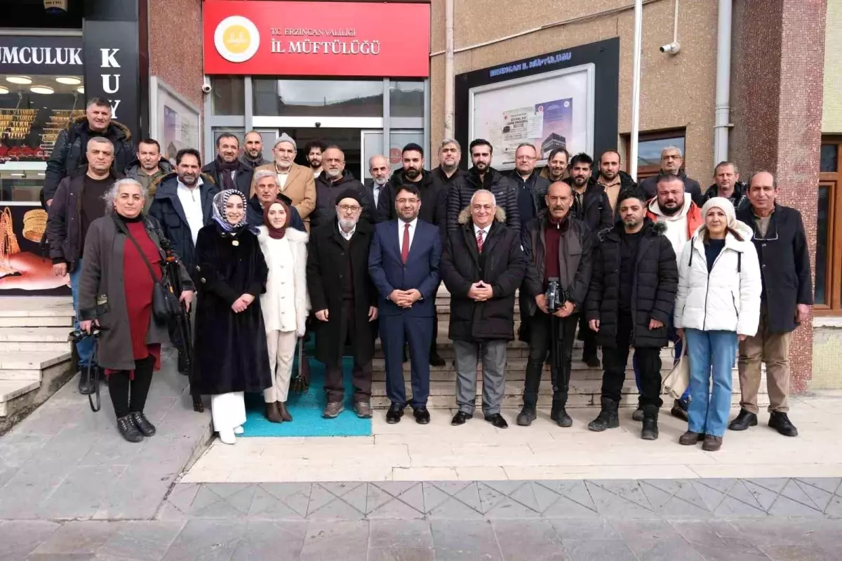Erzincan Müftülüğü\'nden Basın Mensuplarına Kahvaltı