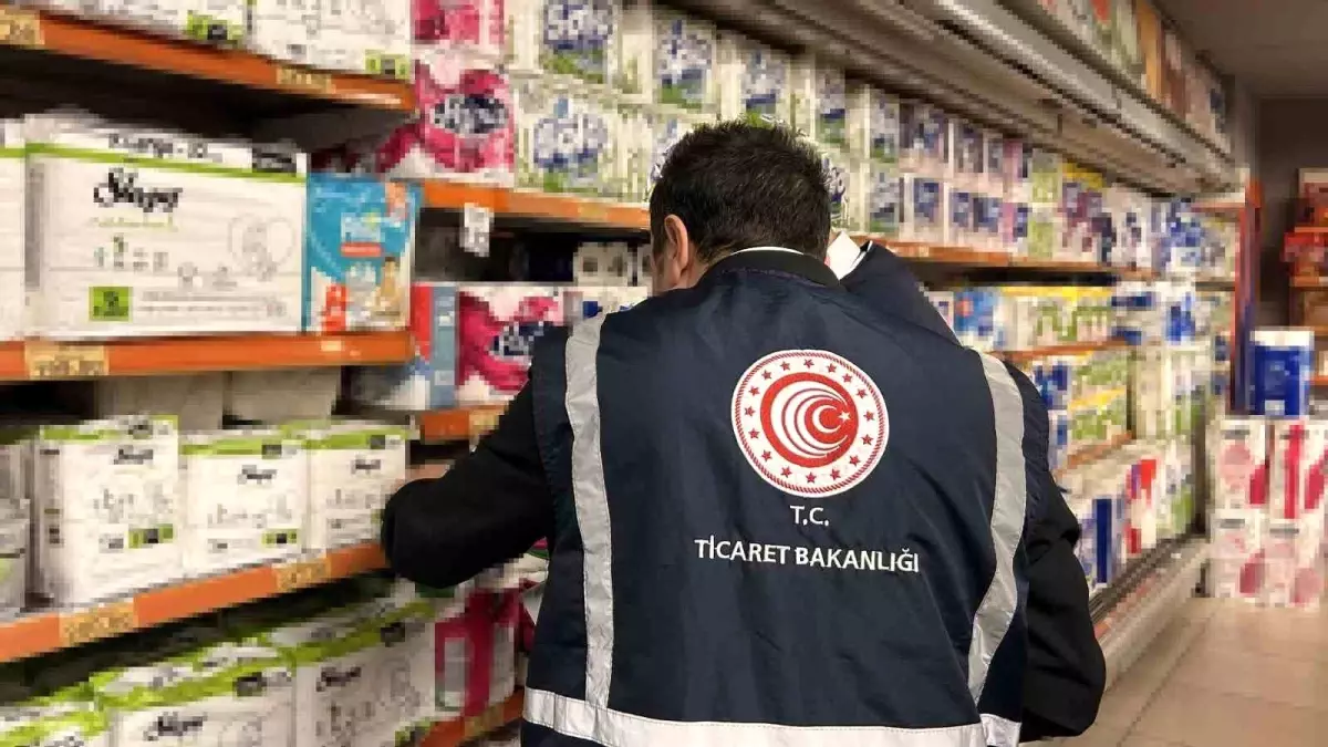Bayrampaşa\'da Marketlere Fiyat Denetimi