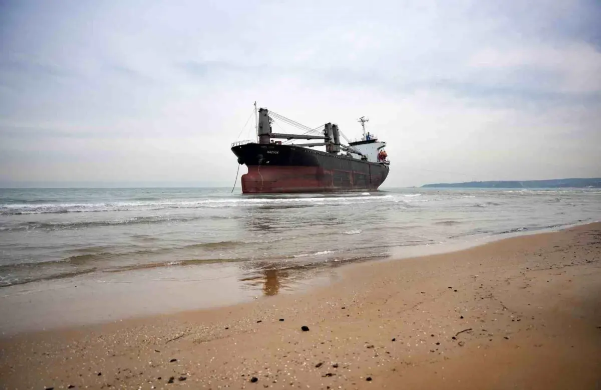 Razouk Gemisinin Kurtarma Çalışmaları Devam Ediyor