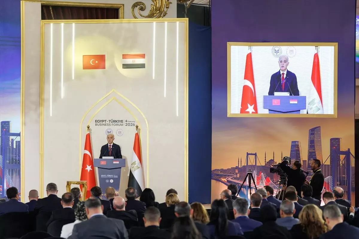 Türk ve Mısırlı iş insanları Kahire\'de bir araya geldi