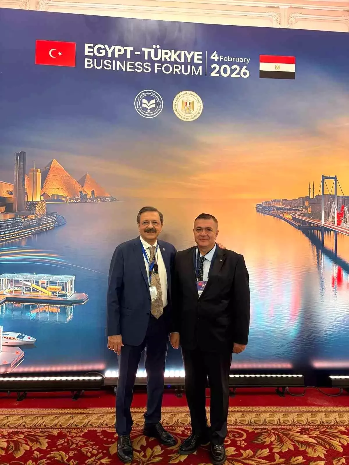 Akıncı, Kahire\'de Türkiye-Mısır İş Forumu\'na katıldı