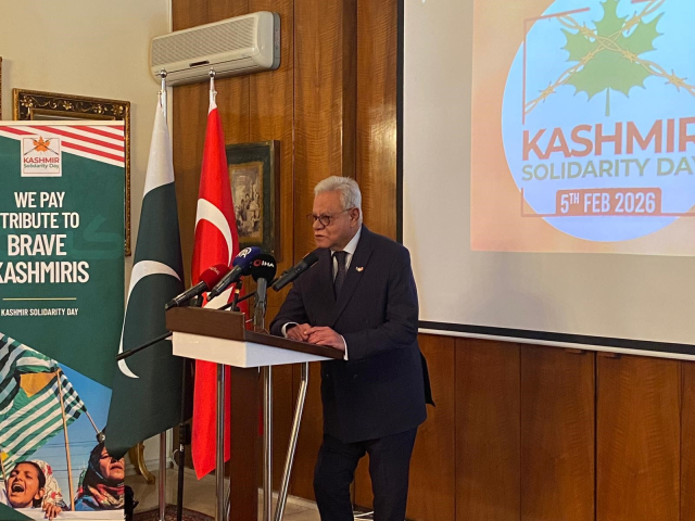 Ankara'da Keşmir Dayanışma Günü dolayısıyla program düzenlendi