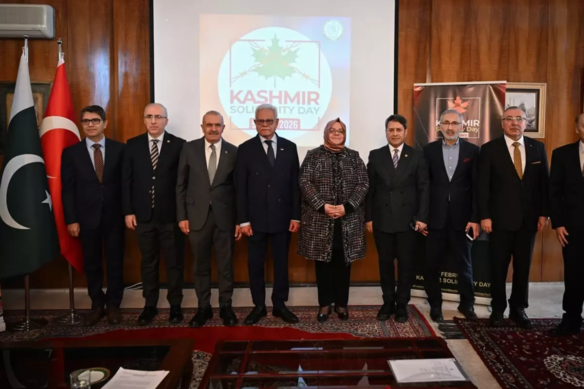 Ankara\'da Keşmir Dayanışma Günü dolayısıyla program düzenlendi