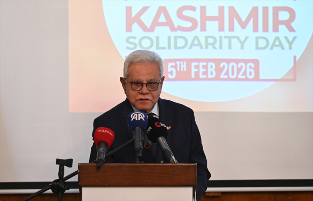 Ankara'da Keşmir Dayanışma Günü dolayısıyla program düzenlendi