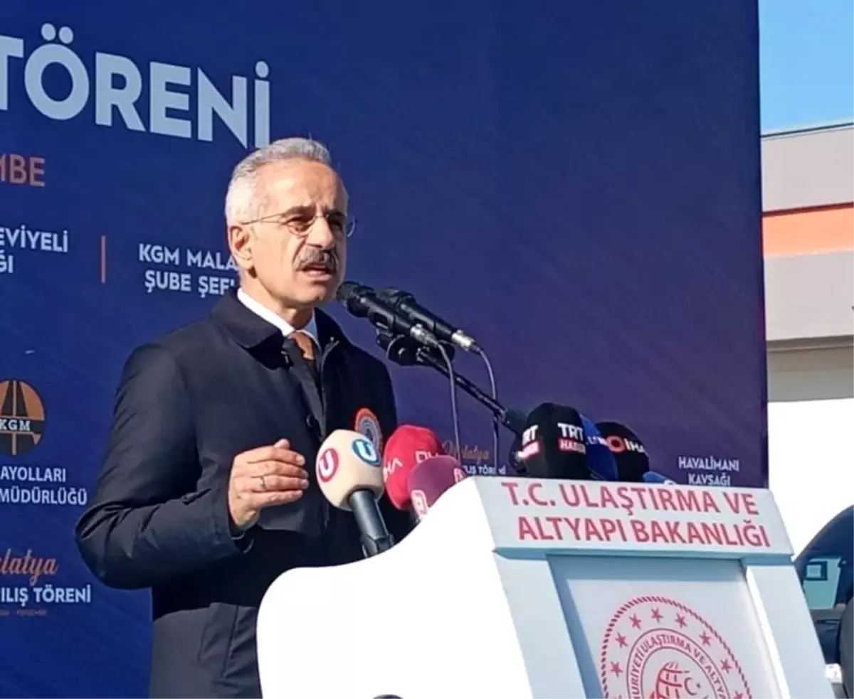 Malatya\'nın Ulaşım Altyapısına 79,4 Milyar Lira Yatırım