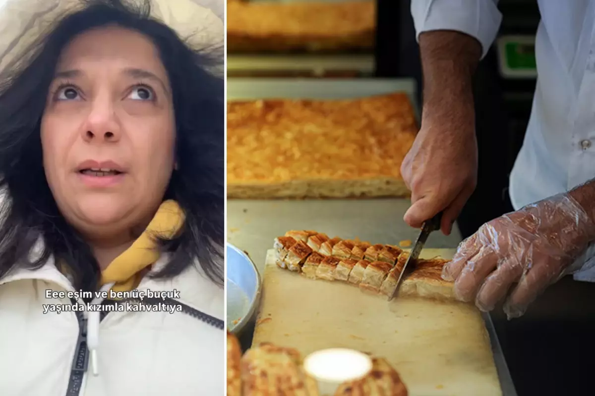 Bir vatandaş börekçide gelen hesaba isyan etti: Doydun mu desen o da yok