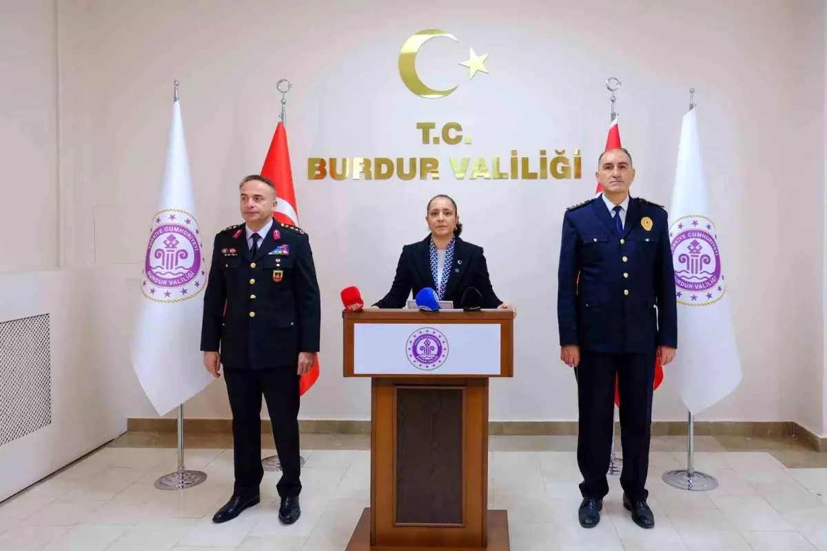 Burdur\'da Suç Oranı %15 Düştü