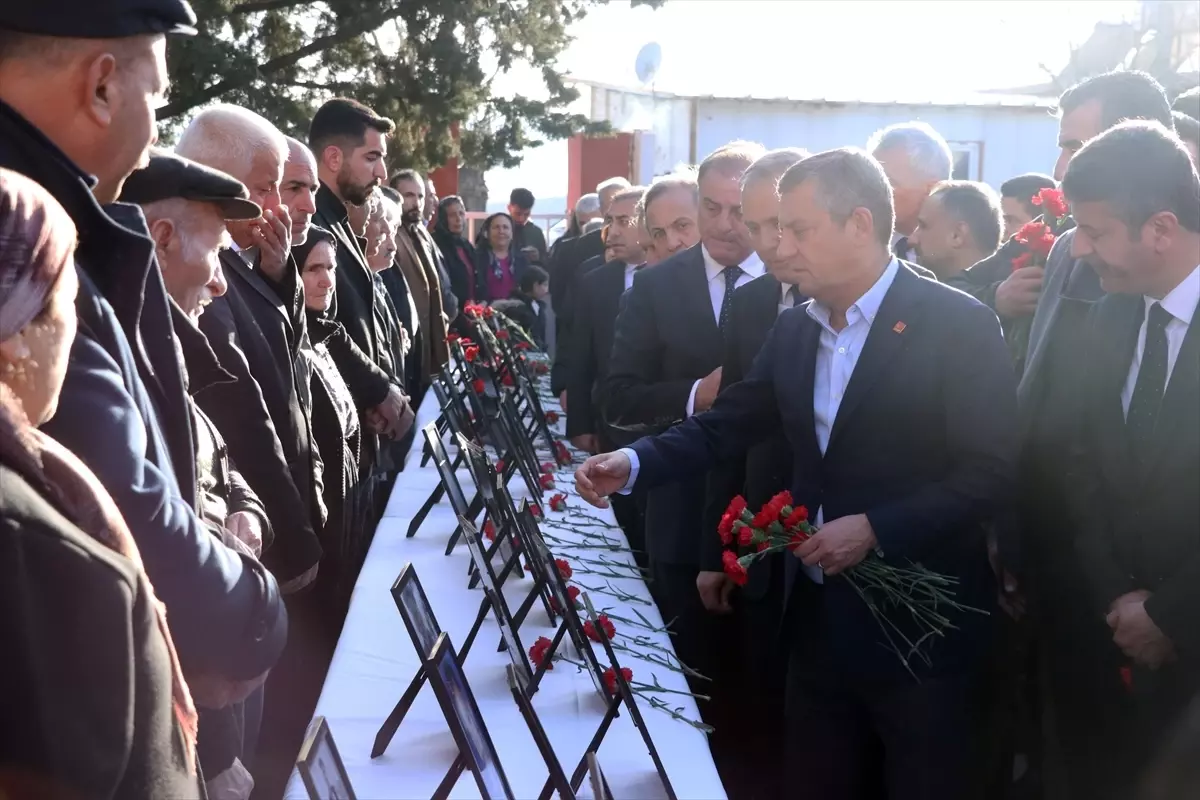 CHP Genel Başkanı Özel, Adıyaman\'da konuştu Açıklaması