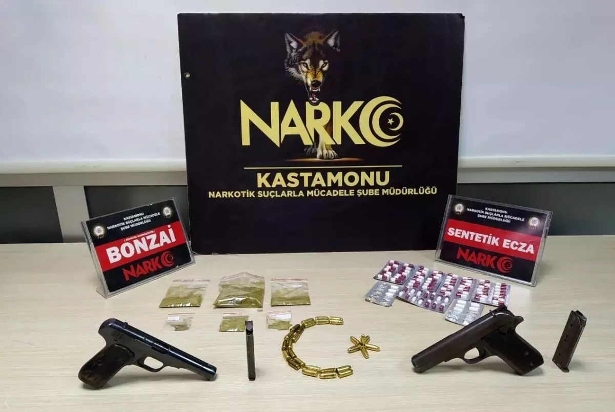 Kastamonu\'da Uyuşturucu Operasyonu: 3 Kişiye Hapis Cezası