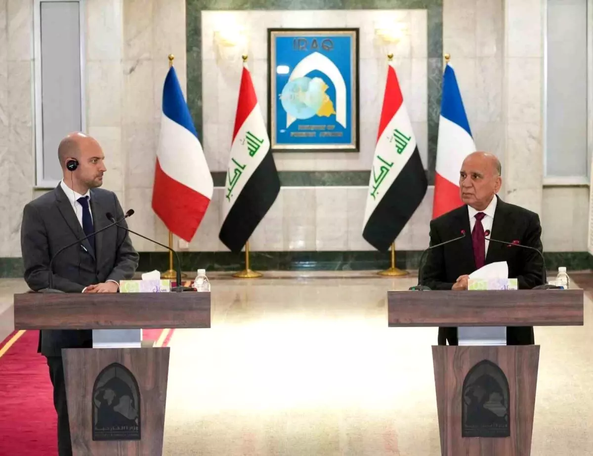 Fransa Dışişleri Bakanı Irak\'ta