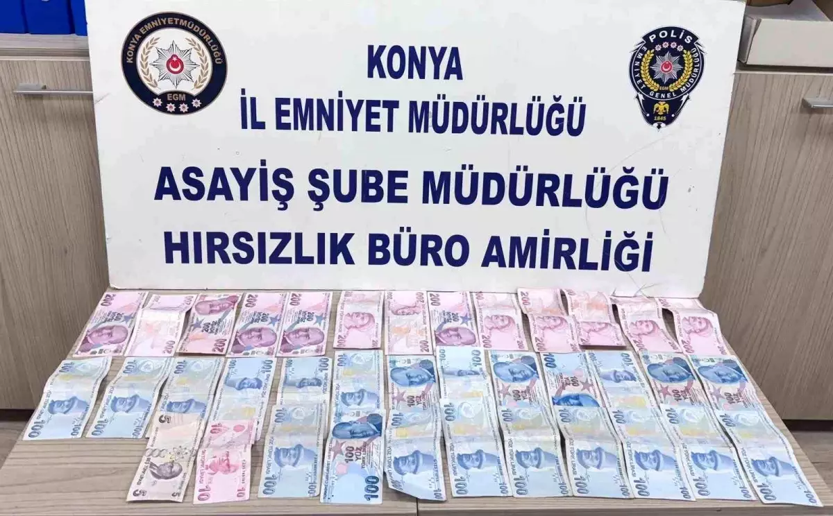 Konya\'da Hırsız Kamera İncelemesiyle Yakalandı