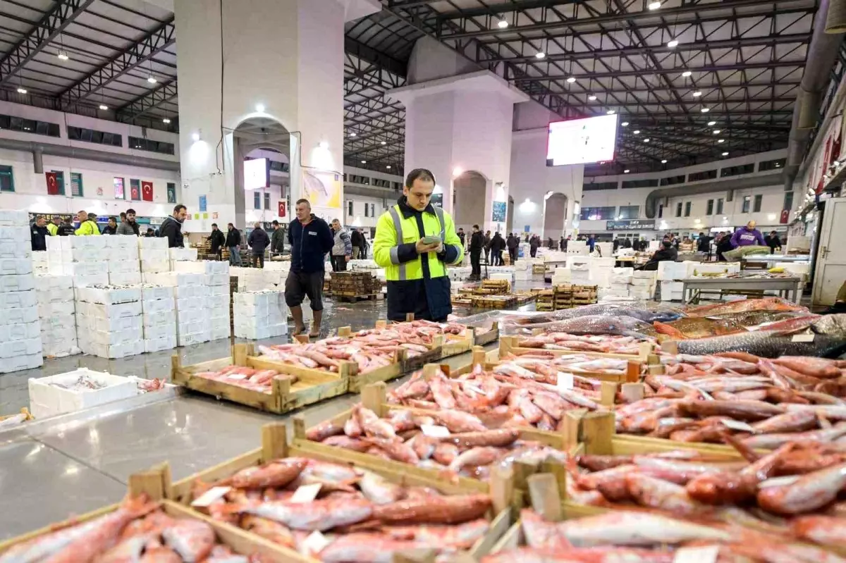 İzmir Su Ürünleri Hali 51 bin tonla rekor kırdı