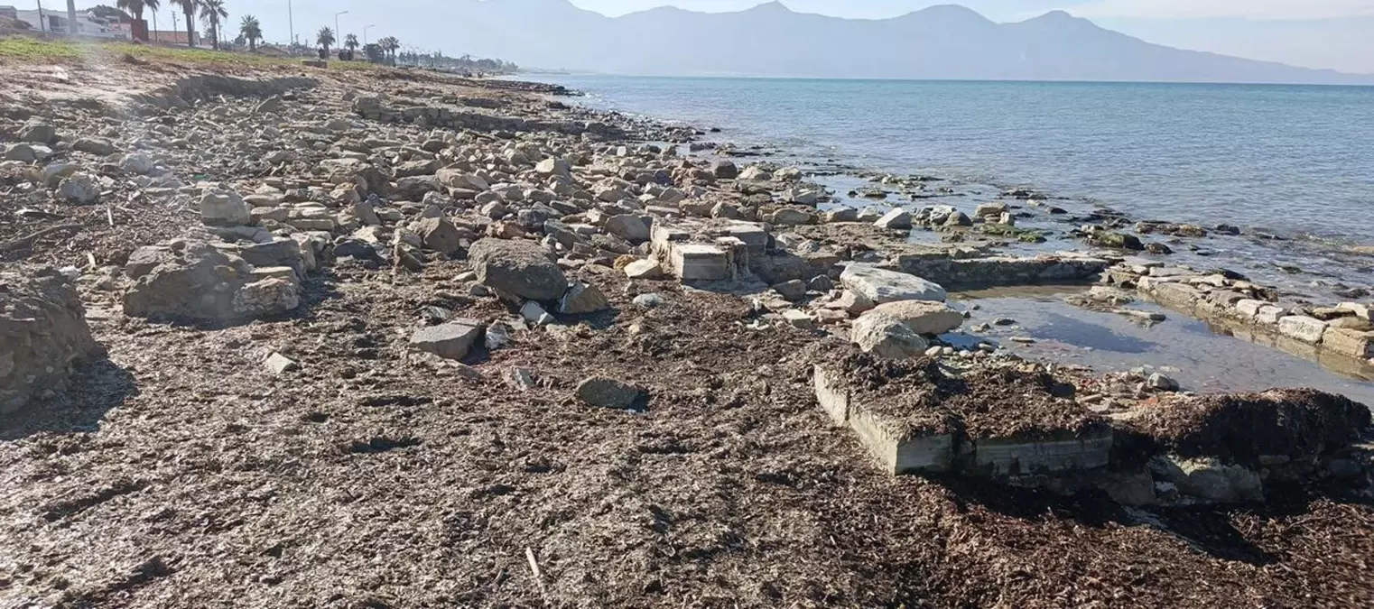 Kuşadası\'nda Tarihi Kalıntılar Ortaya Çıktı