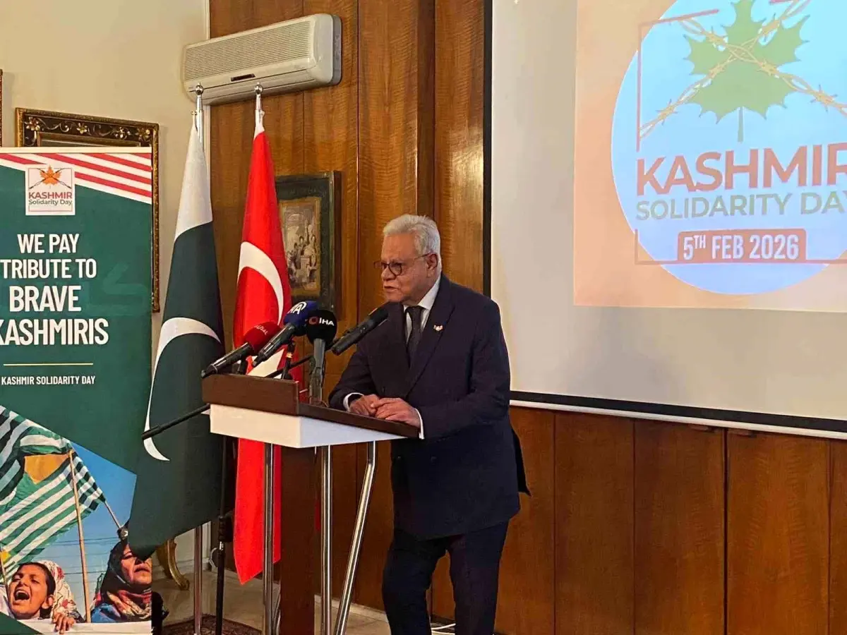 Pakistan Büyükelçiliği\'nde \'Keşmir Dayanışma Günü\' programı
