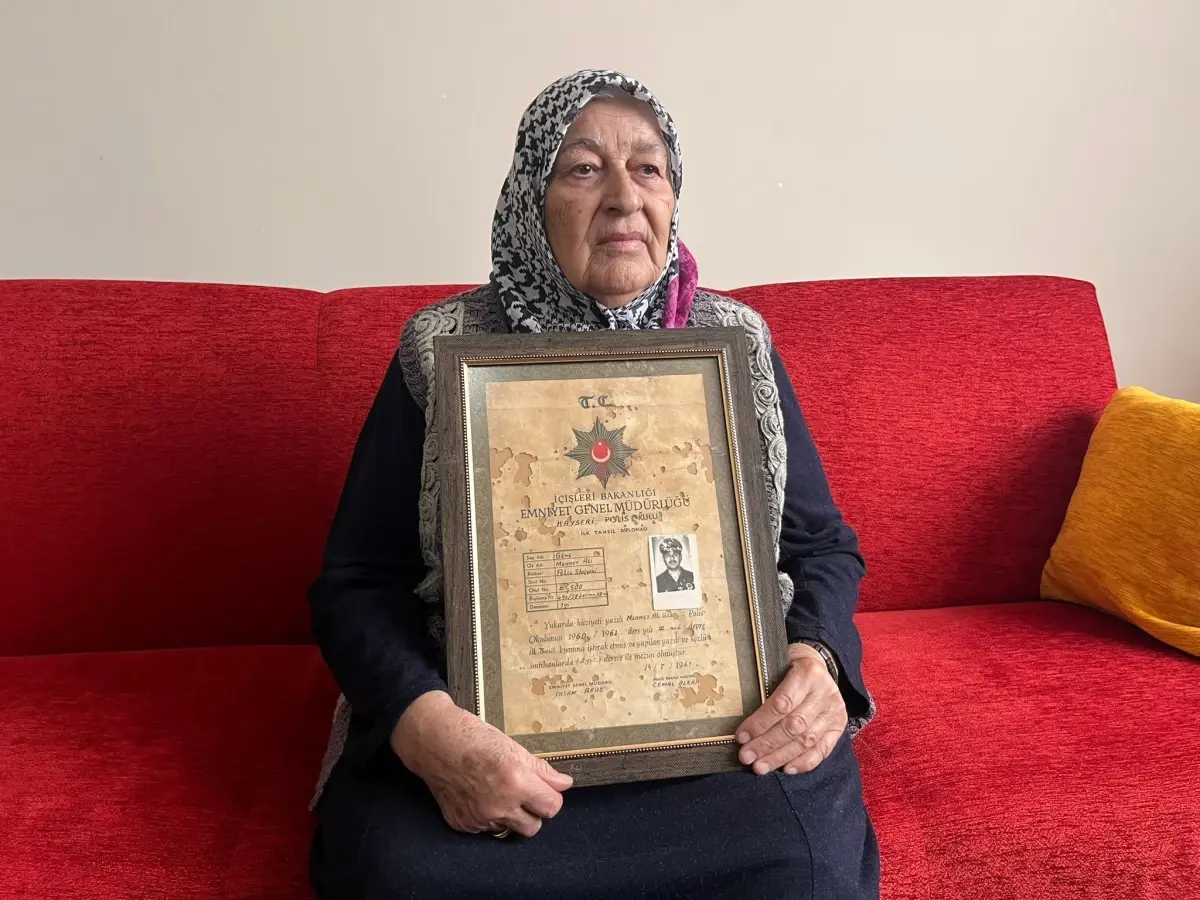 Emekli Polis İçin Taziye Mesajı