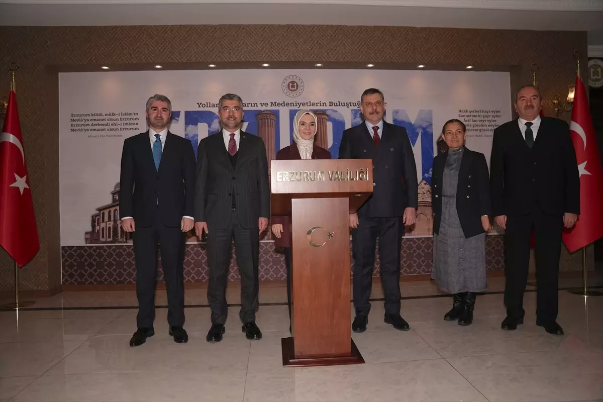 Bakan Göktaş Erzurum\'u Ziyaret Etti