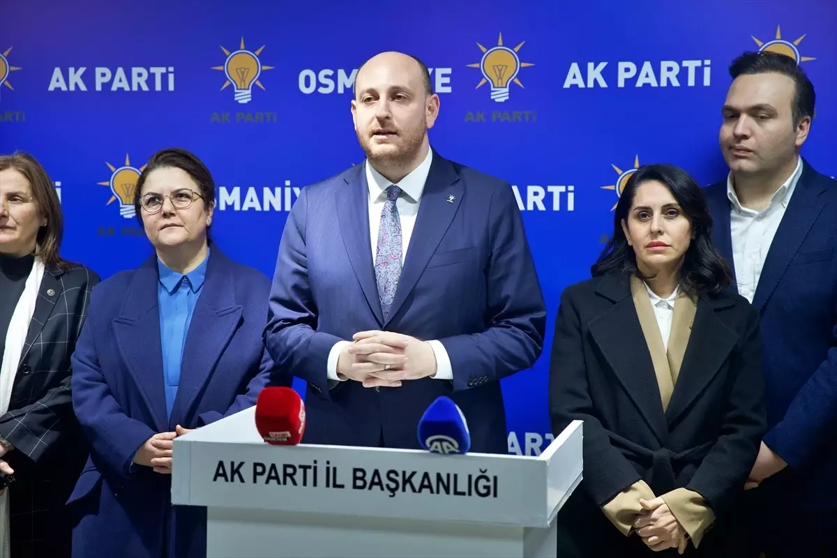 AK Parti Genel Başkan Yardımcısı Büyükgümüş, Osmaniye\'de konuştu Açıklaması
