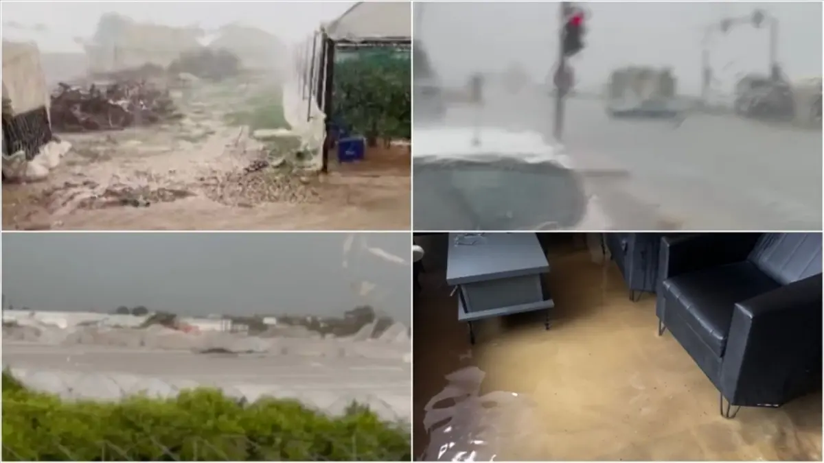 Antalya\'da sağanak hayatı olumsuz etkiledi: Ev ve işyerlerini su bastı