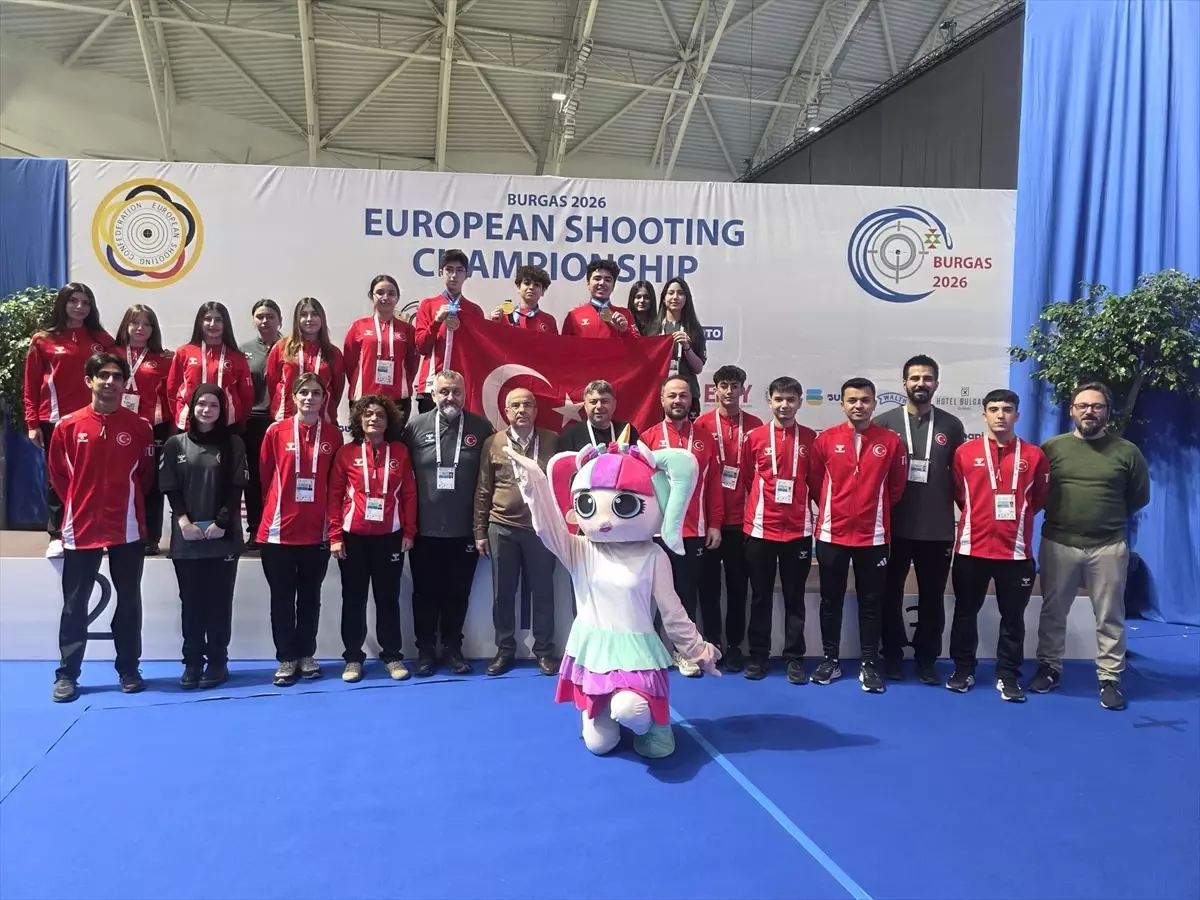 Milli Atıcılardan Bulgaristan\'da 9 Madalya