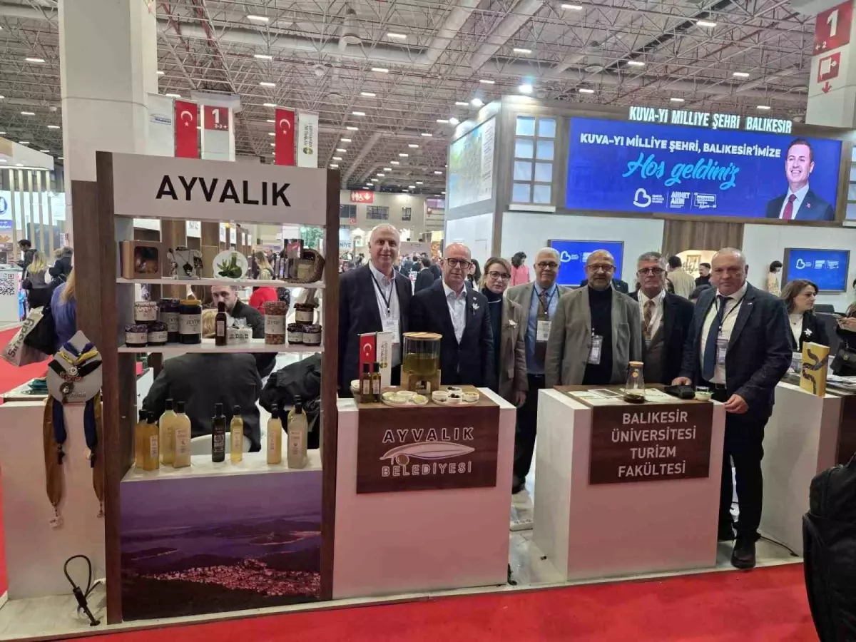 Ayvalık Belediyesi EMITT Fuarı\'nda yerini aldı
