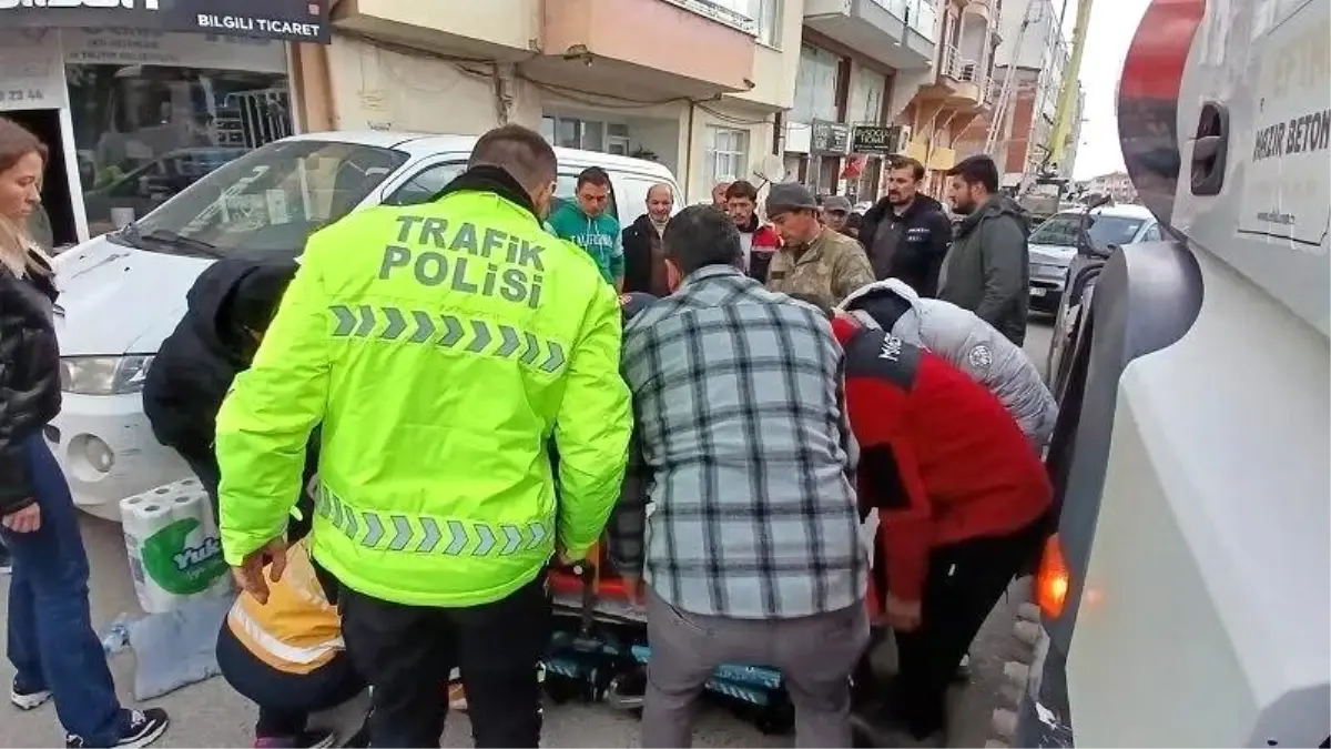 Sinop\'ta Beton Mikserinin Altında Kalan Yaşlı Adam Yaralandı