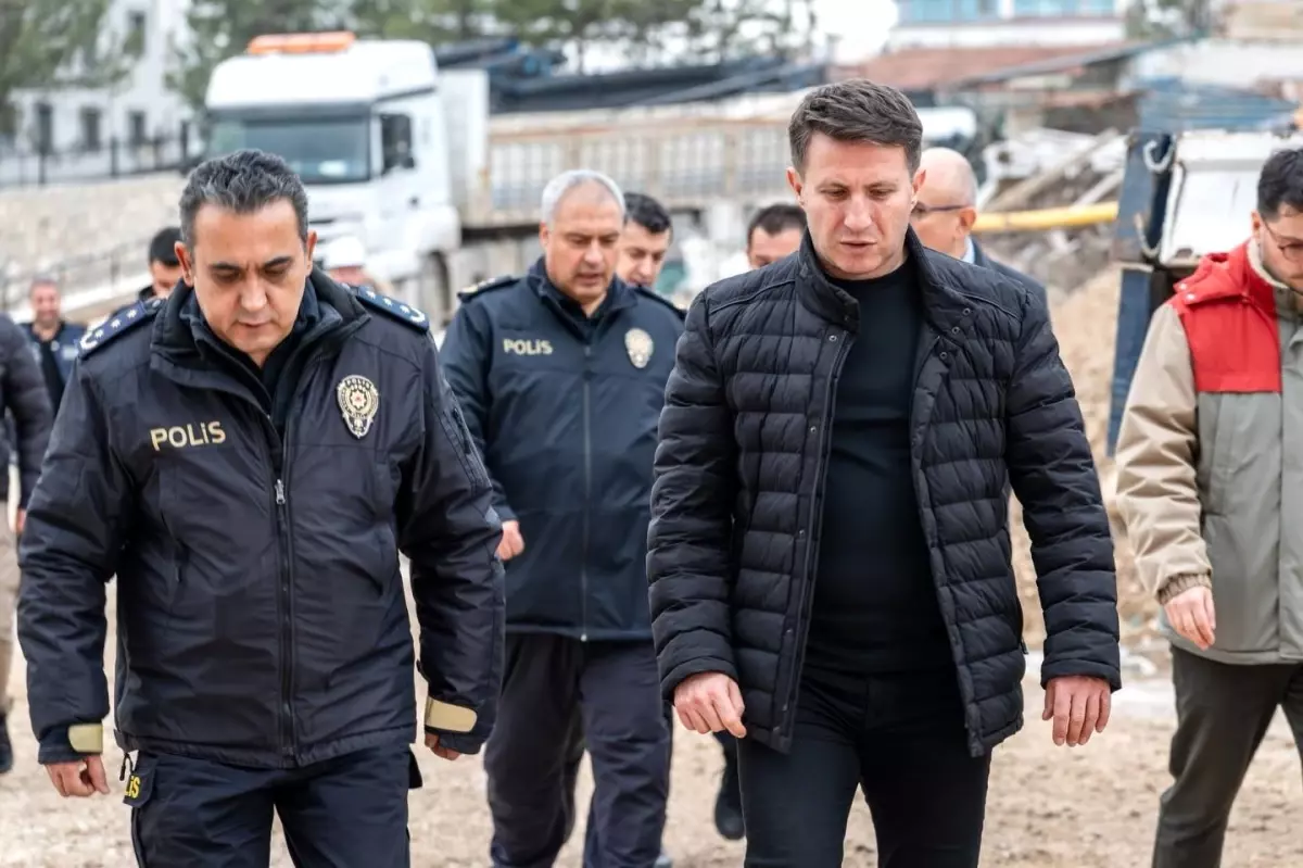 Bilecik Emniyet Müdürü İncelemelerde Bulundu