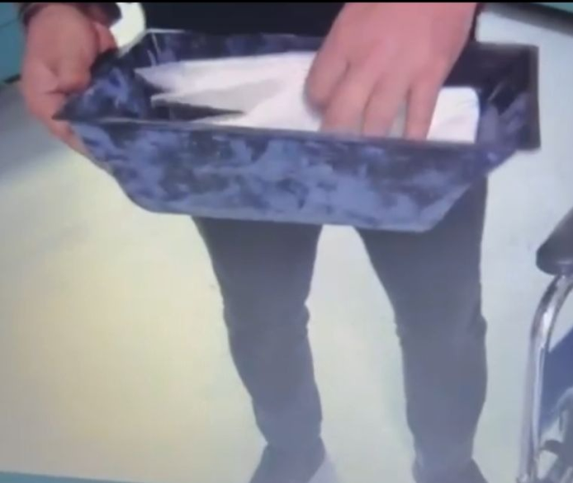 Bursa'da adliyeyi kana bulayan silahın X-Ray'den geçirildiği anlar ortaya çıktı