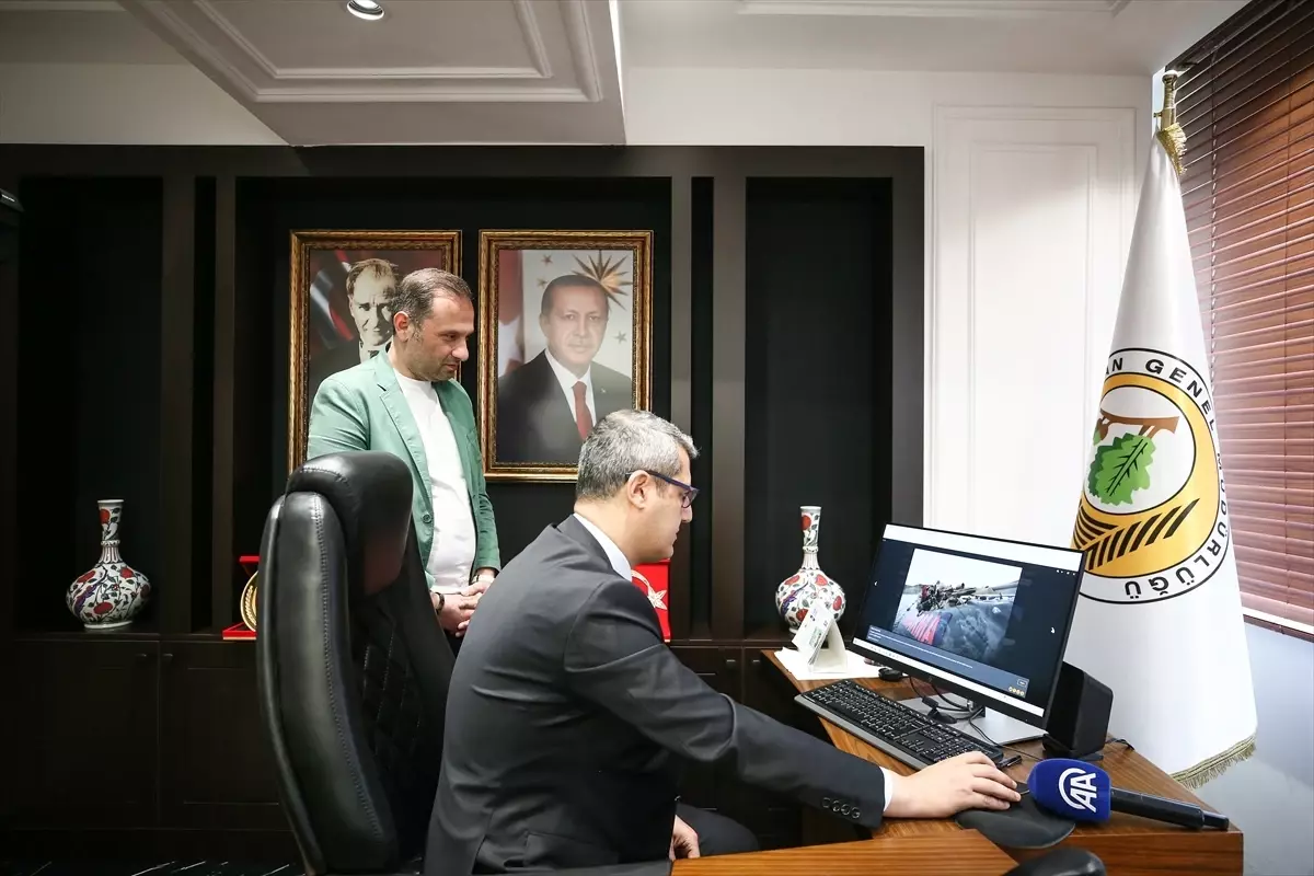 Bursa Orman Müdürü \'Yılın Kareleri\' Oylamasında