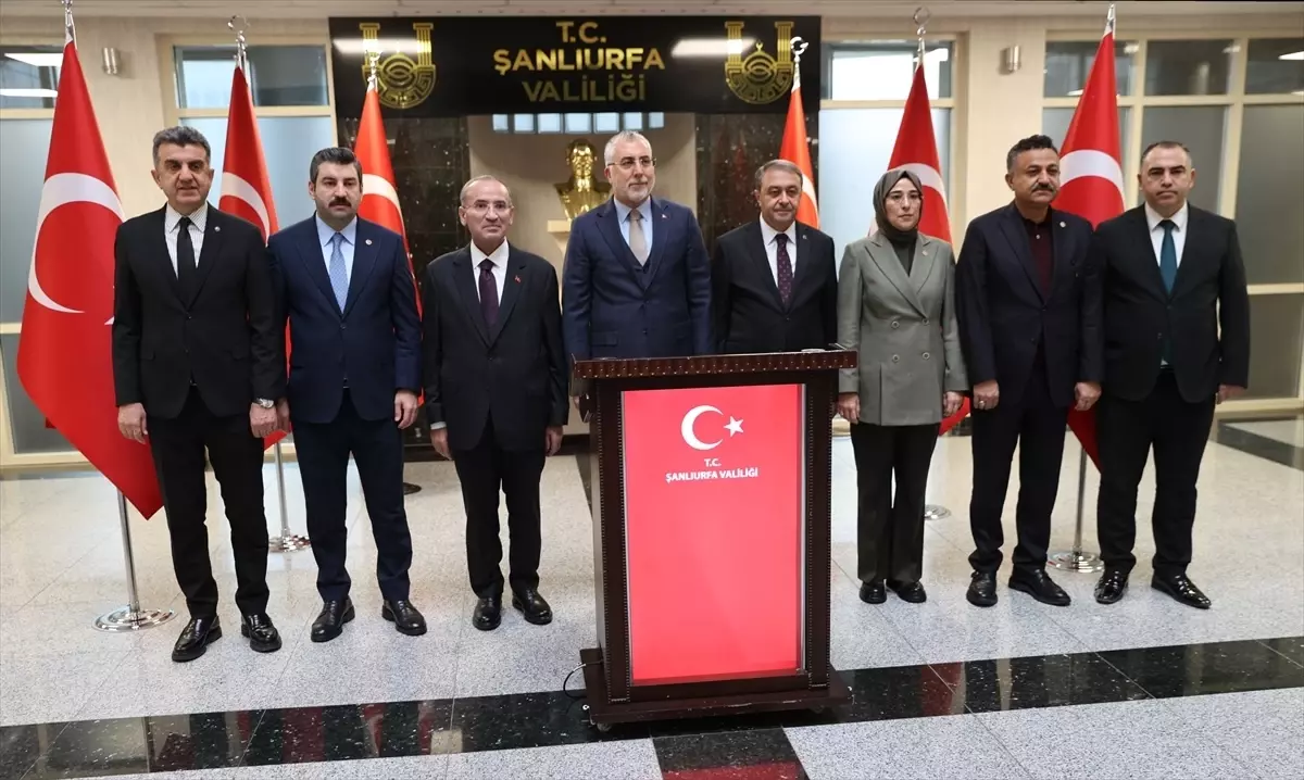 Bakan Işıkhan Şanlıurfa\'da