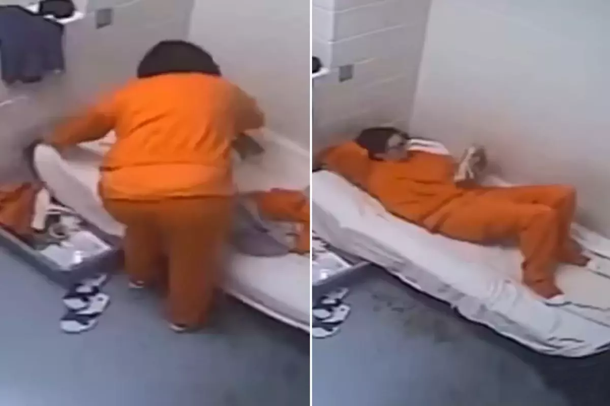 Cezaevi görüntüleri paylaşıldı! Birkaç gün sonra konuştuğunda ortalık karışacak