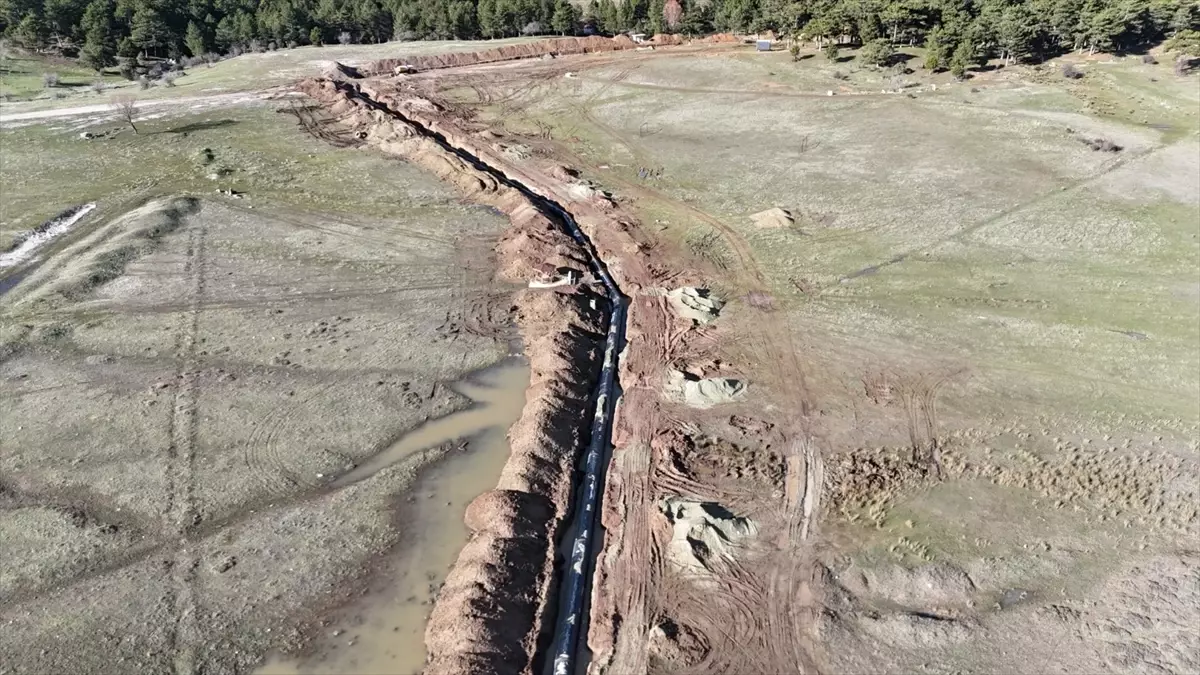 Eğirdir Gölü\'ne Su Aktarımı Projesi Devam Ediyor