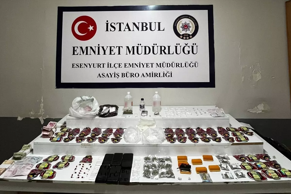 Esenyurt\'ta Uyuşturucu Operasyonu: 3 Tutuklama