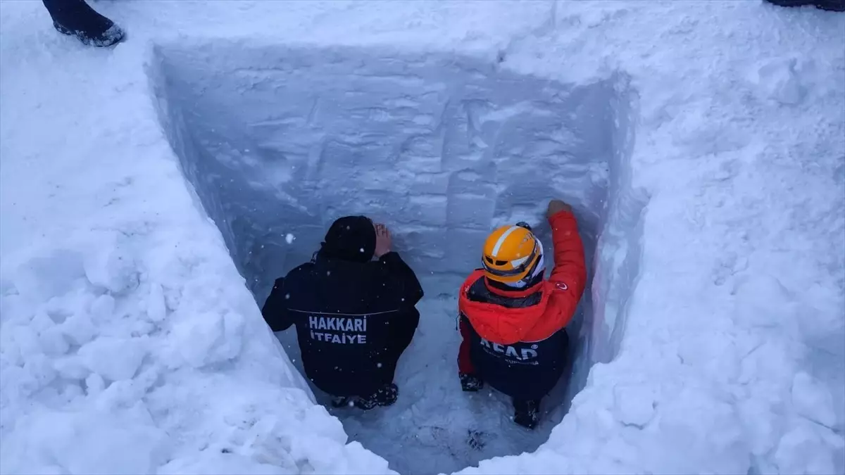 Hakkari\'de Çığ Eğitimi