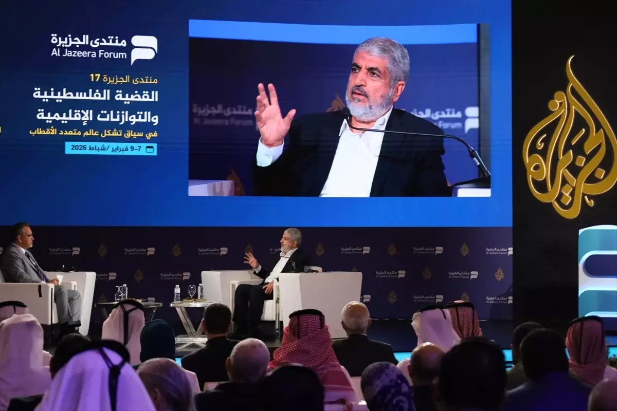 Halid Meşal: Gazze\'de Soykırım Savaşı Durdu