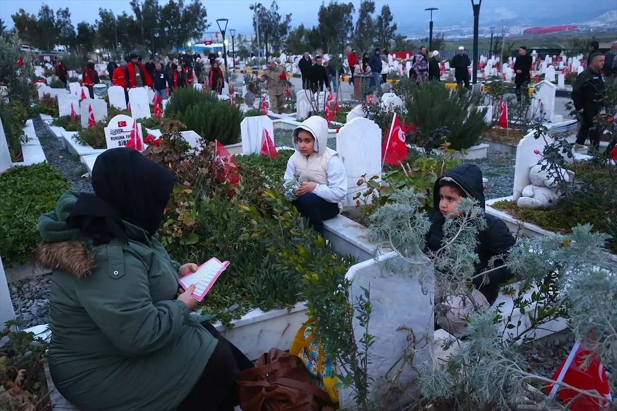 Hatay\'da Deprem Anması