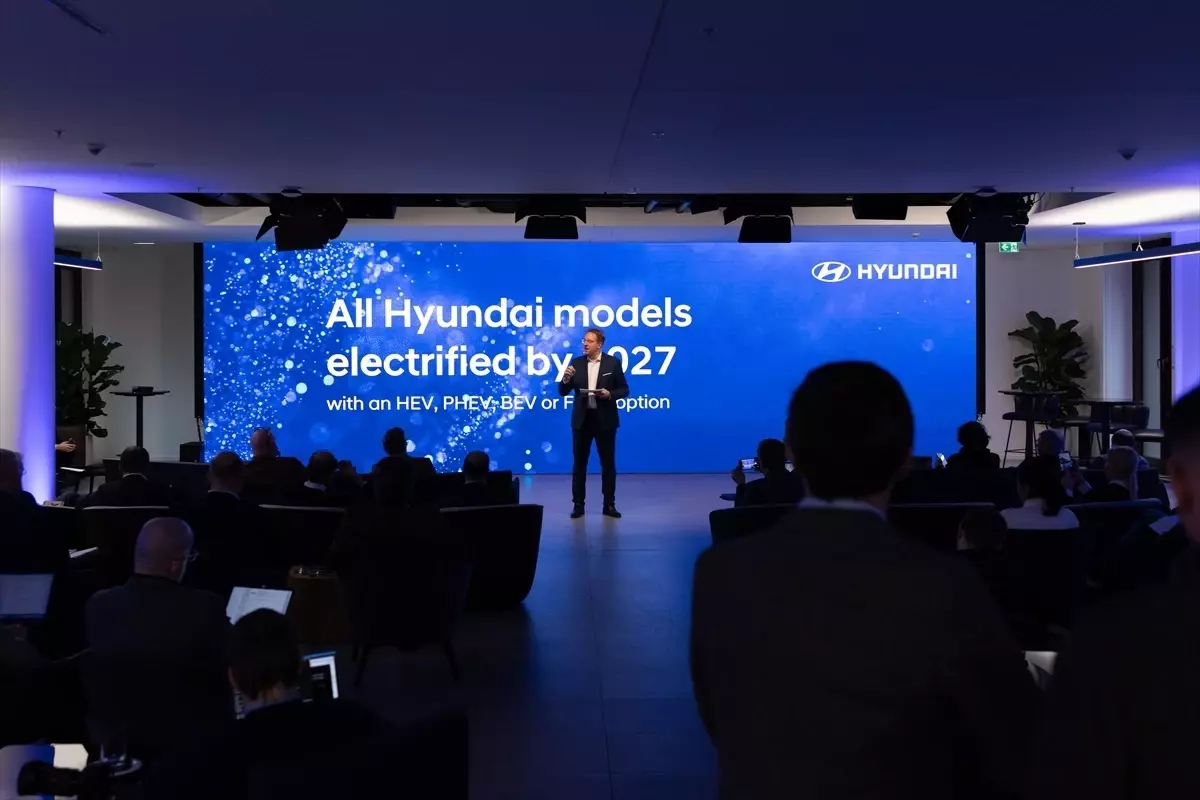 Hyundai, Avrupa\'da Elektrikli Araç Satışlarını Artırdı