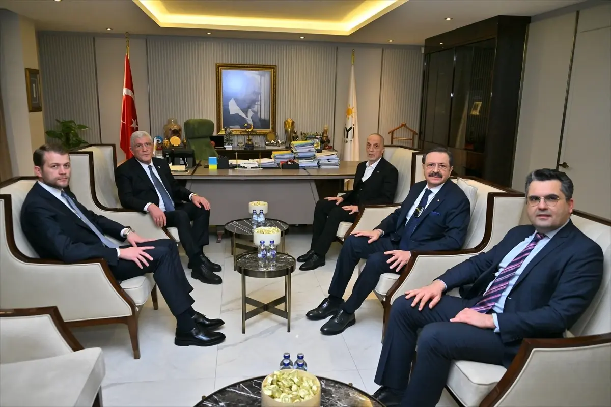 İYİ Parti ve Sendika Liderlerinden Görüşme