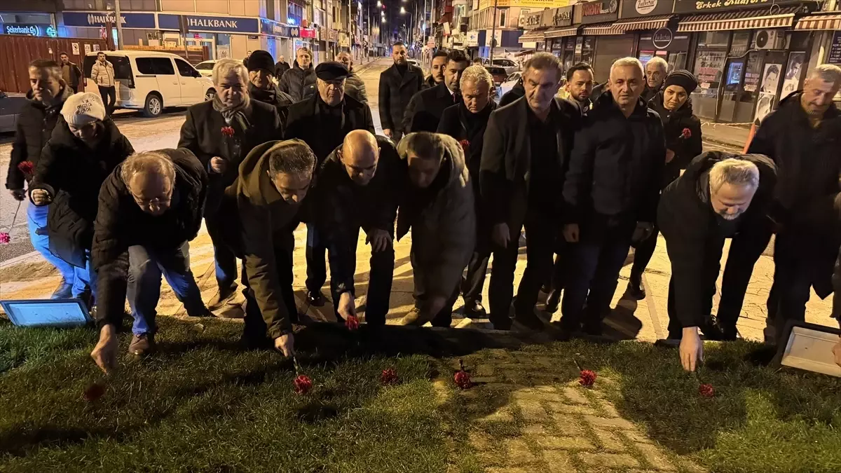 Zonguldak\'ta Deprem Şehitleri Anıldı